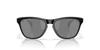 Oakley Sunglasses Matte Black Frame Prizm Black Polar 53mm Men's 0OO9508, (Front), Lens,