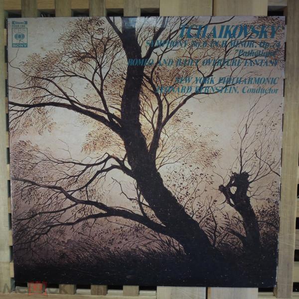 LP Record PYOTR ILYICH TCHAIKOVSKY, LEONARD B - Symphony 6 / Overture-fantasy Romeo FCCA165 CBS SONY Japan Classical Used