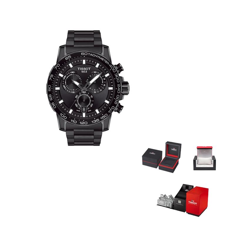 Tissot Коллекция Daring Мужские часы с кварцевым механизмом Часы 45,5 мм Черный циферблат T125.617.33.051.00