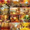 Full Round Diamond Painting Tree Landscape For Adult Kids Embroidery Autumn Scenery Home Decoration Diamond Art Gift