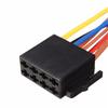 Universal Adapters Wire Harness Adapter Universal Female ISO Wiring Harness Car Radio Adaptor Connector Wire Plug Kit Radio Accessories 4