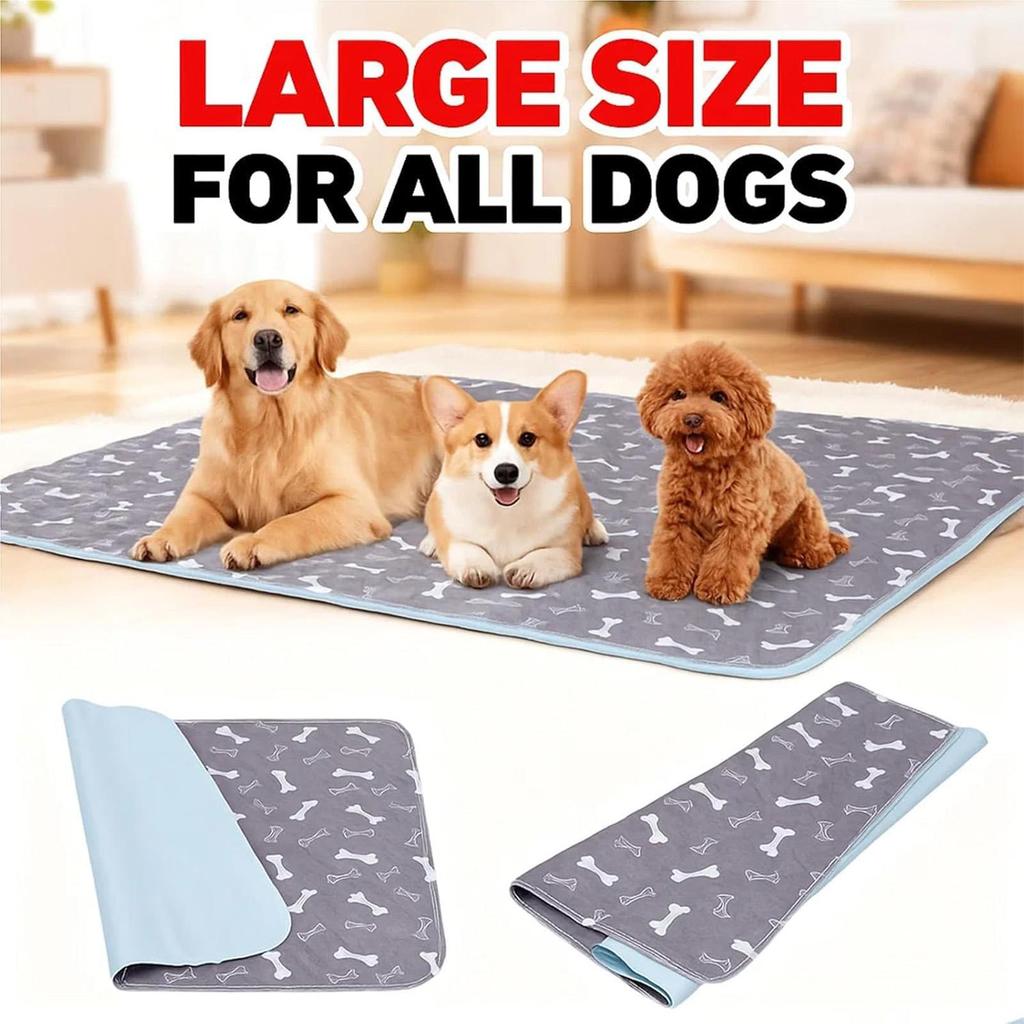 Puppy Pads Easy To Clean Pet Training Mat Washable Puppy Pads for Cats Potty Training Home Travel Playpen Crate Training Litter