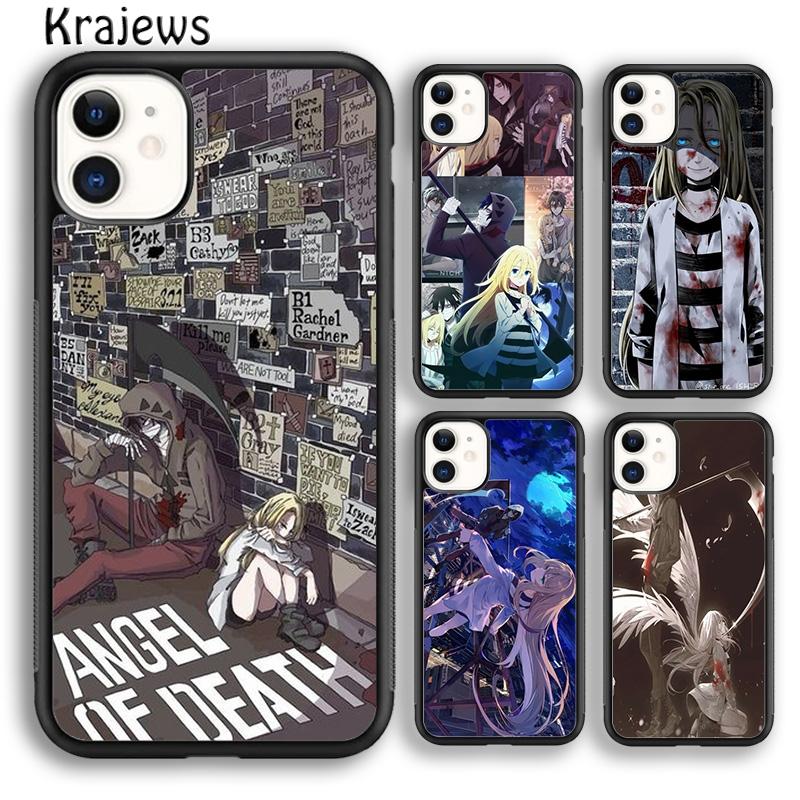 Чехол для телефона Krajews Satsuriku No Tenshi для iPhone 14 5 SE 6s 7 8 plus X XR XS 11 12 13 pro max Samsung Galaxy S21 S22ultra
