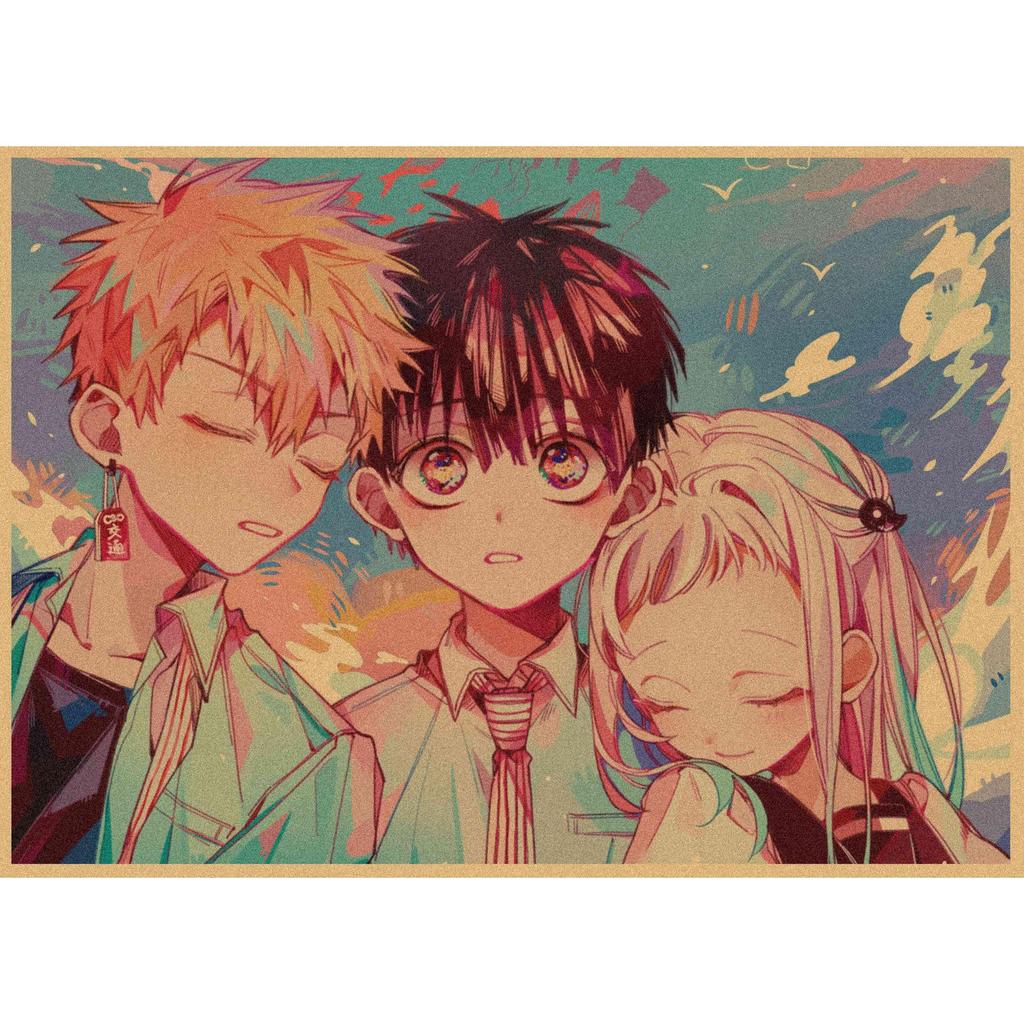 Jibaku Shonen Hanako-kun Anime Poster Decorative Wall Art