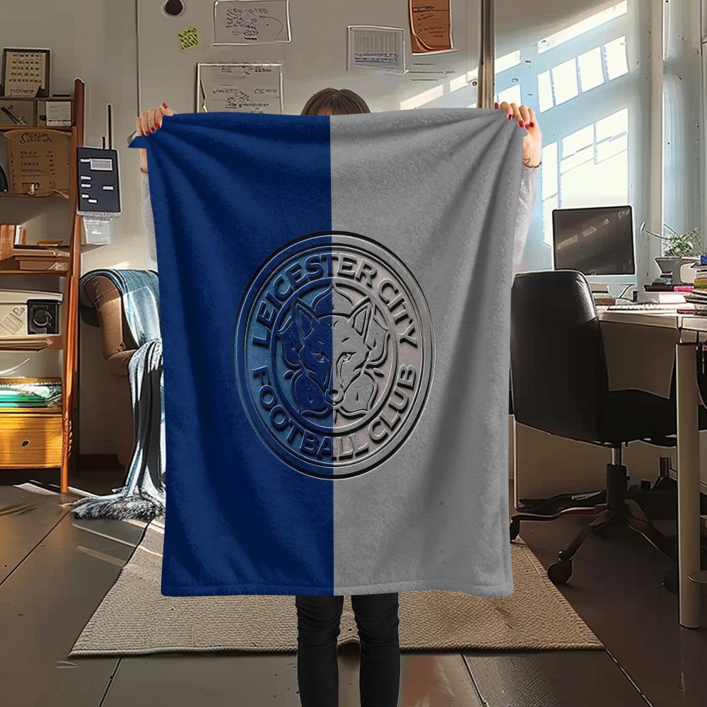 Leicester City Football Club2 Flannel Blanket, High quality Comfortable for All Seasons, Home Decor, Warmth and Comfort