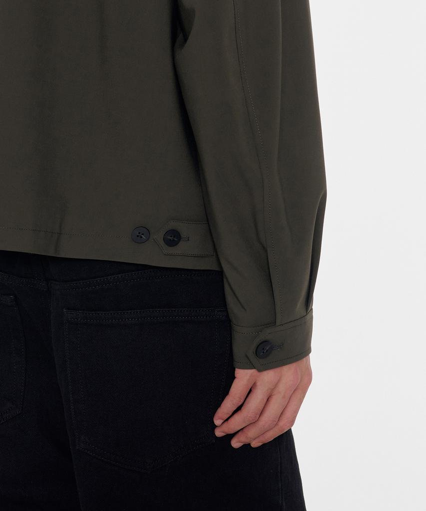 Musinsa Standard Light Plain Relaxed Minimal Jacket [Dusty Khaki]