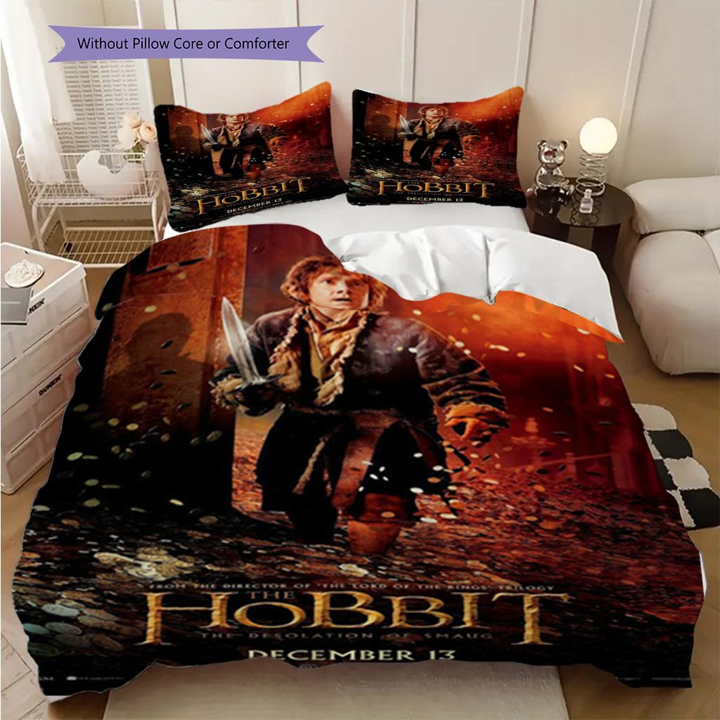 Hobbit Journey Bedding 1 Duvet Cover 2 Pillowcase Without Core Christmas Birthday Gift Soft And Comfortable Duvet Cover And Pillowcase
