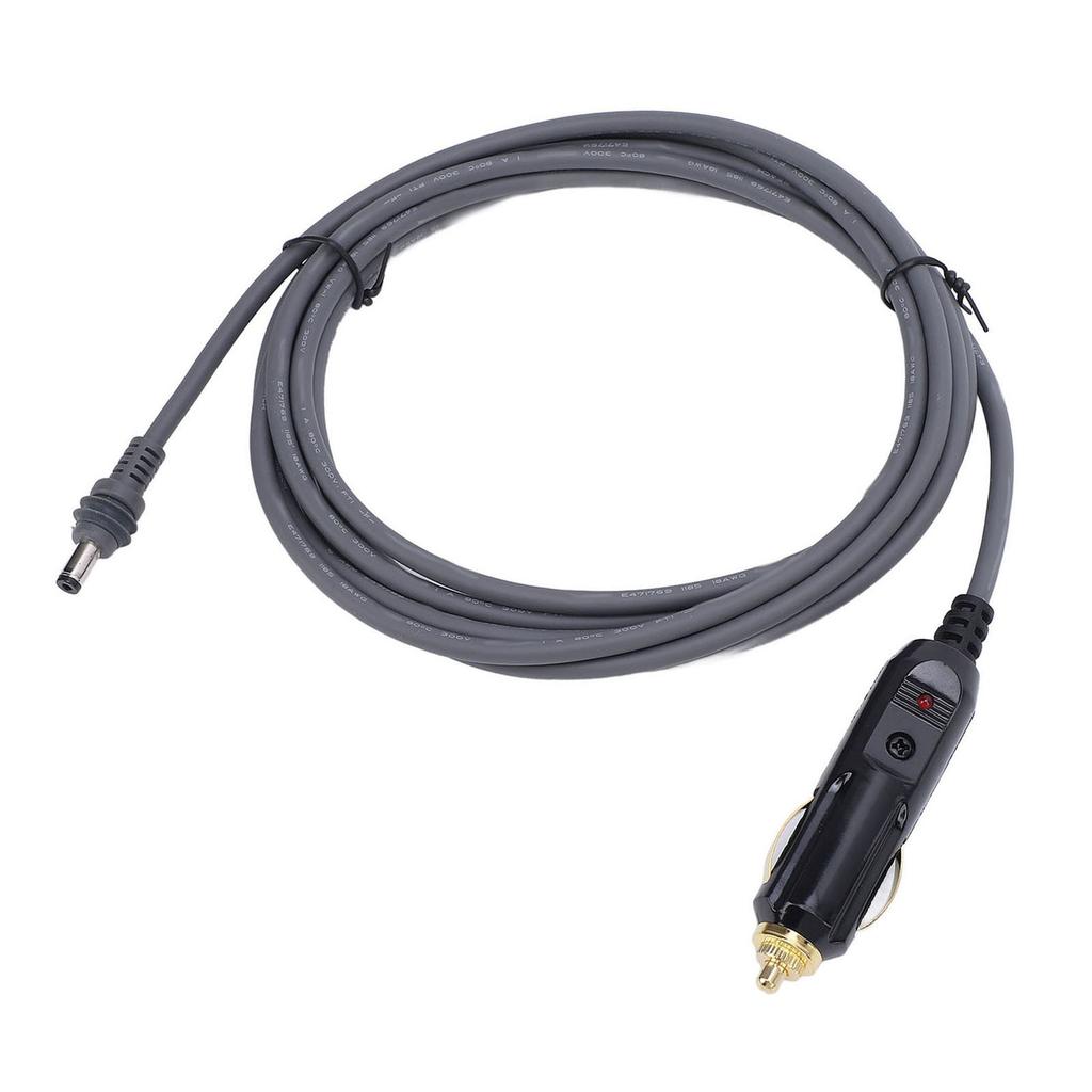 DC Car Power Cable 18AWG 10ft 12V To 24V Water Resistant Cigar Lighter Power Cord for Mini Dish Antenna RV Car Truck