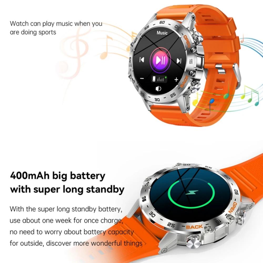 1,39-дюймовые умные часы мужские спортивные фитнес-трекер часы IP67 водонепроницаемые умные часы для Android IOS