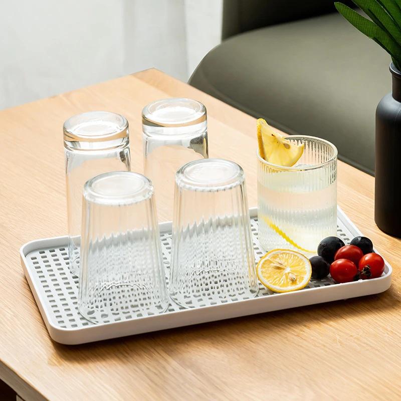 Household Double Layer Drainer Tray Detachable Vegetable Fruit Draining Plate Storage Dish Drying Rack Kitchen Accessories