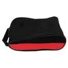 Dominant 1 Golf Shoe Bag Sports Gear Carring Pouch Golf Travel Storage Bag with Ventilation for Outdoor(Black Red )