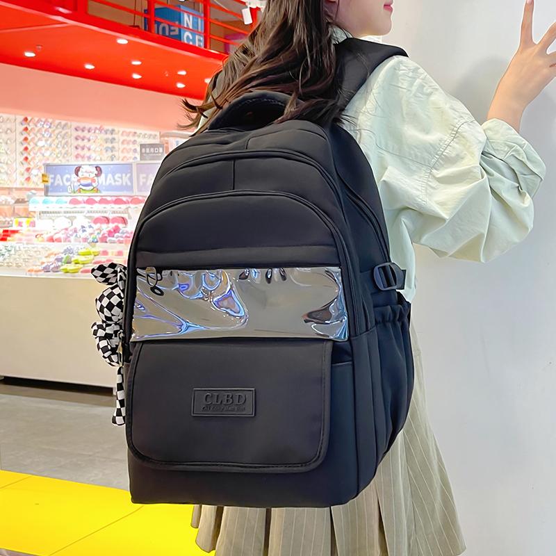 Студенческий рюкзак для младших и старших классов, школьная сумка большой емкости, рюкзак для компьютера для пары