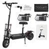 TOURSOR E5B Foldable Electric Scooter for Adults 6000W Motor 85km/h Speed 120km Range 60V40AH Battery 11-inch Off-road Tires