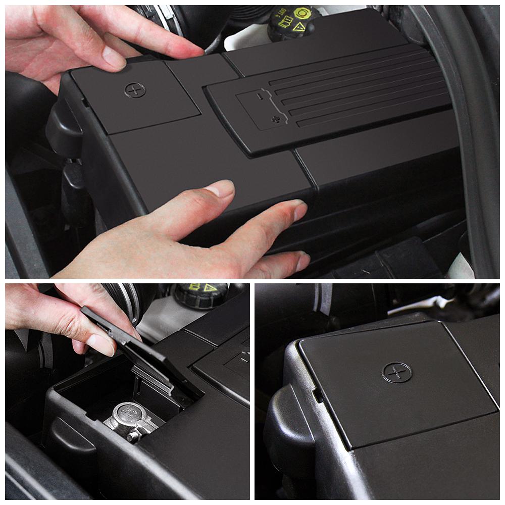 For Volkswagen VW T-ROC Troc 2017 2018 Car Engine Battery Protection Cap Positive Negative Dustproof Cover Rustproof