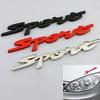 Home Supplies Car Stickers Self-Adhesive ABS Plastic Sport Emblem Badge Auto Car Tail Accessories De