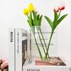 Ваза для книг Акриловая ваза для книг Настольная ваза Украшение книжного шкафа Водная ваза для стола Цветочное украшение для дома Цветочная композиция