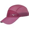 Mizuno J2MW8001 Running Cap with Elastic L Adjuster, Mesh, Unisex, Pink,