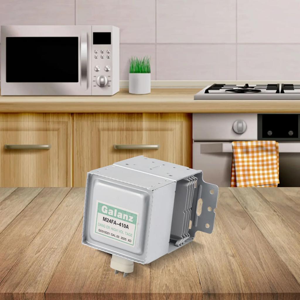 Запасные части для микроволновой печи M24FB-410A Магнетрон Размер монтажного отверстия 9,5 см 3,5 см Надежные запасные части Повышает эффективность