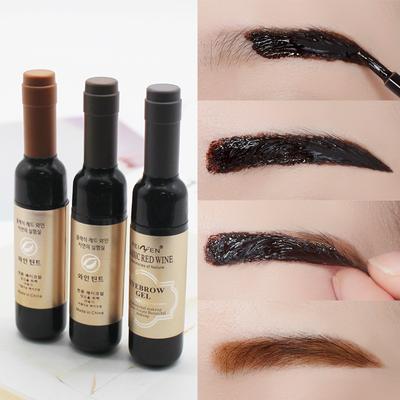 Отслаивающийся гель для татуировки бровей, черный кофе, серый, красное вино, гель для татуировки для бровей, водостойкий отшелушивающий гель для татуировки бровей, краска для бровей