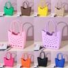 Large Capacity Women Fashion Handbag Basket Outdoor Tote Bag Beach Storage Bag  Shopping