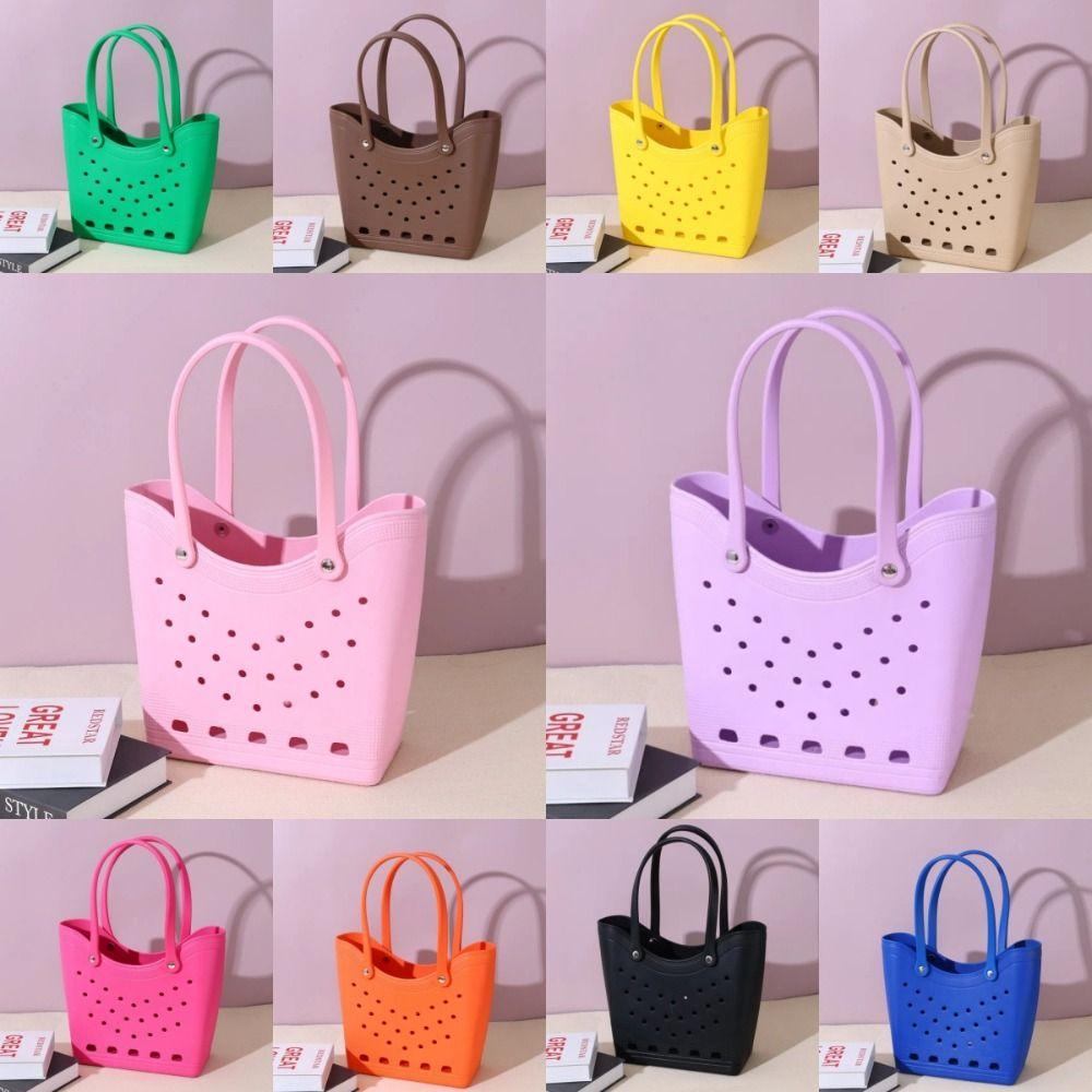 Large Capacity Women Fashion Handbag Basket Outdoor Tote Bag Beach Storage Bag Shopping