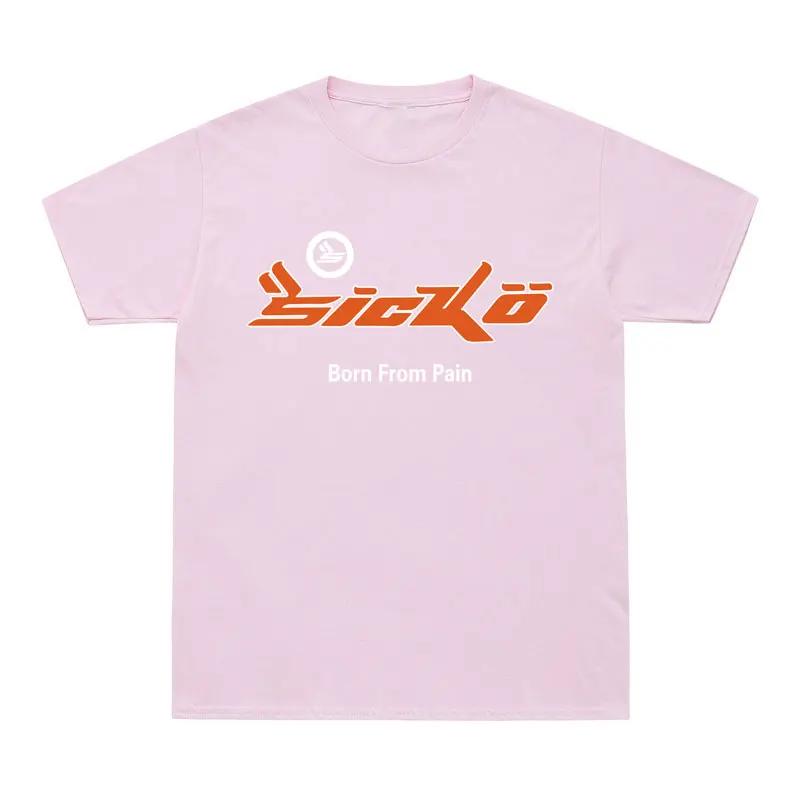 2023 New Arrivals SICKO Born From Pain T Shirt 100% Cotton T-Shirt SICKO Hip Hop Tee Shirt O-Neck Street Wear Kanye West Tops