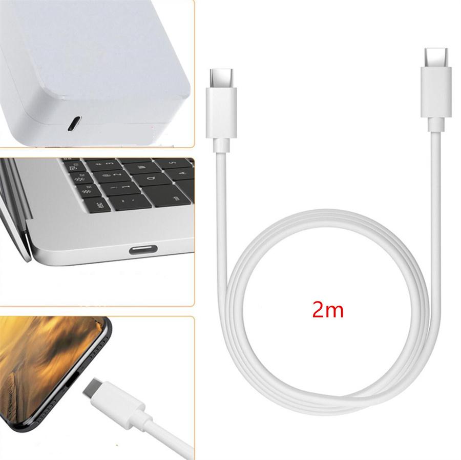 Зарядное устройство PD 61 Вт с кабелем 2 м USB C на USB Type C Для Google Pixelbook/ Pixel Slate/ Pixelbook Macbook Pro 12-дюймовый 15-дюймовый MJ262LL/A