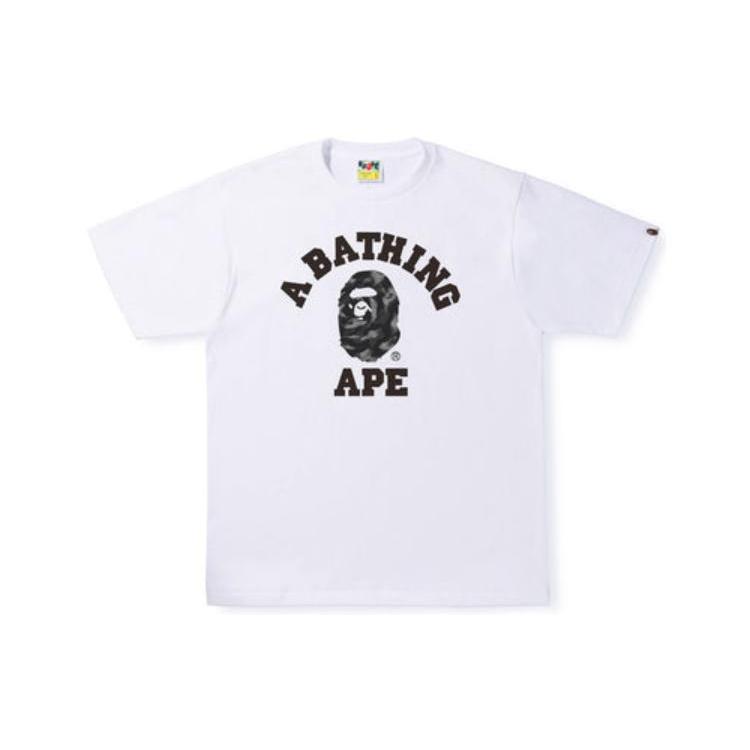 Футболка Bape Stroke Camo College 1I30-110-054