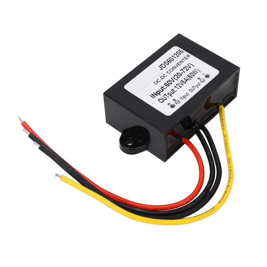 DC to DC Converter Buck Регулируемый 60 В(20?72В) до 12 В 5 А PP Shell эпоксидная смола блоки питания