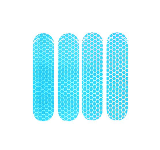 For Husqvarna SVARTPILEN 401 VITPILEN 401 Honeycomb Laser Film Headlight Film Transparent Protective Film Sticker accessories