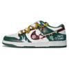 Кроссовки Dunk из синтетической кожи, износостойкие, нескользящие, низкие, для скейтбординга, унисекс, зеленые DD1391-101(Команда1521-)