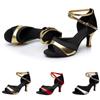 (Qunide) Women's Color Fashion Rumba Waltz Prom Ballroom Latin Dance Shoes Sandals