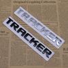Chevrolet TRACKER ABS Car Rear Letter Logo Sticker Rear Bumper Tail Door Trunk Sticker Car Emblem sticker styling Accessories