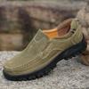 Новые мужские туфли Four Seasons Daily Outdoor Casual Shoes First Layer Cowhide Leather Leather Non-Slip Work Shoes