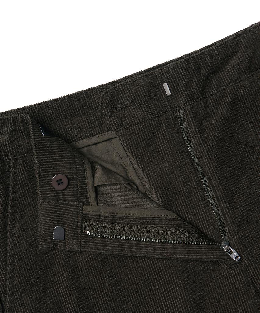 MUSINSA STANDARD WOMAN Women'S Wide Corduroy Pants [Dusty Khaki]