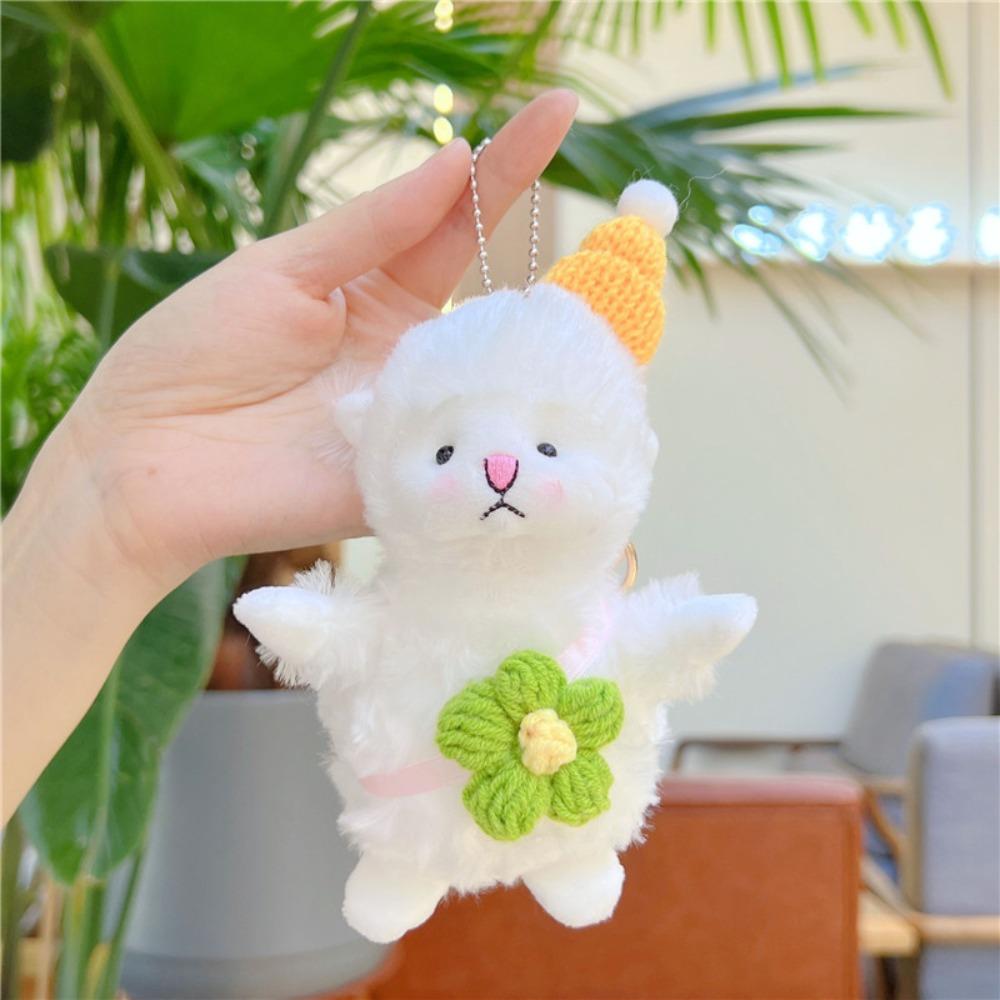 Милый брелок плюшевый овечка подвеска новая овечка кукла сумка подвеска подарки