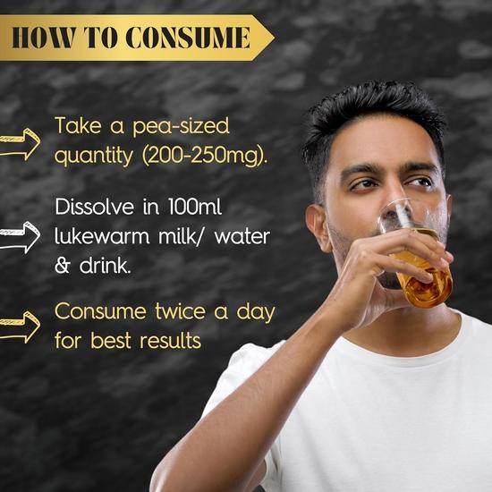 Goodlife Veda Himalayan Shilajit/Shilajeet Gold Resin для мужчин и женщин, повышает производительность, силу и выносливость, 20 г