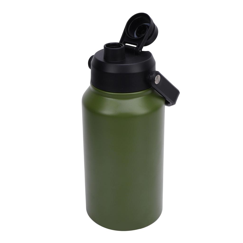 3L Insulated Water Bottle With Lid Handle Wide Mouth 316 Stainless Steel Travel Thermal Mug for Sports Gym Fitness Keep