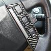 For Land Rover Freelander 2 2007-2015 Soft Carbon Fiber Car Steering Wheel Button Frame Panel Trim Sticker Accessories