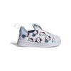 Hello Kitty x adidas Superstar 360 I Белые кроссовки для малышей с принтом по всей поверхности, облачно-белые, небесно-голубые, сияюще-голубые IF7019