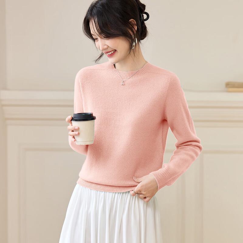 Srcr Women's 100% Wool Autumn/Winter Knit Sweater