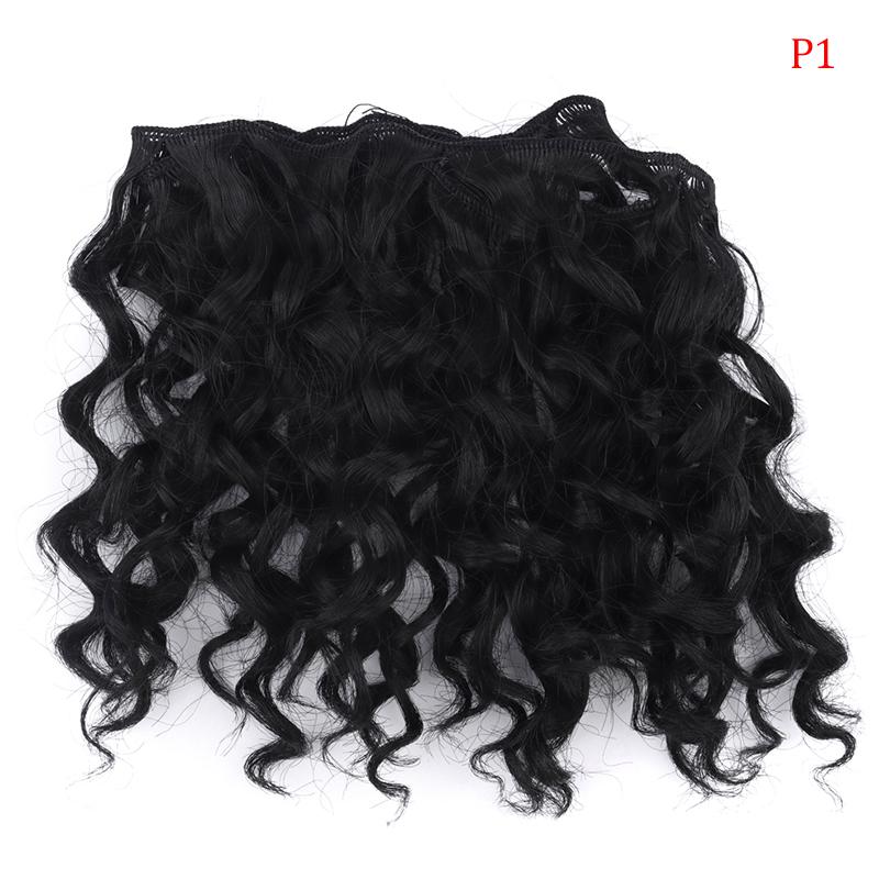 15*100Cm High Quality Screw Curly Hair Extensions For All Dolls Diy Hair Wigs