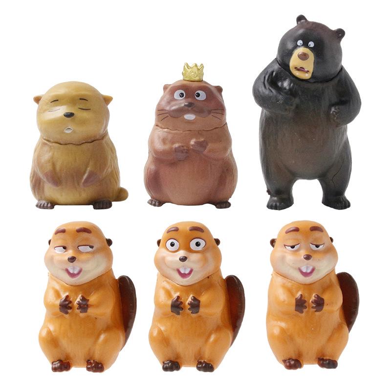 Trolls 12-Style Figurines: Ugly Dolls and Micro Landscape Cake Decorations