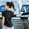 Женская сетчатая дышащая спортивная футболка WEZHO