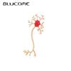 New Arrival Special Design Nerve Cell Brooches For Women  Alloy Enamel Brooch Corsage Pin Suit Collar Accessories