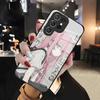 Bocchi Phone Case For Samsung S26 S25 Edge Ultra 24 23 22 21 Ultra Plus Fe A55 56 15 4G 5G Glass Cover