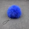 Распродажа, помпон ручной работы из меха для брелоков из кроличьего меха, брелки для ключей, держатель для ключей, сумка для телефона, ювелирные украшения, аксессуары