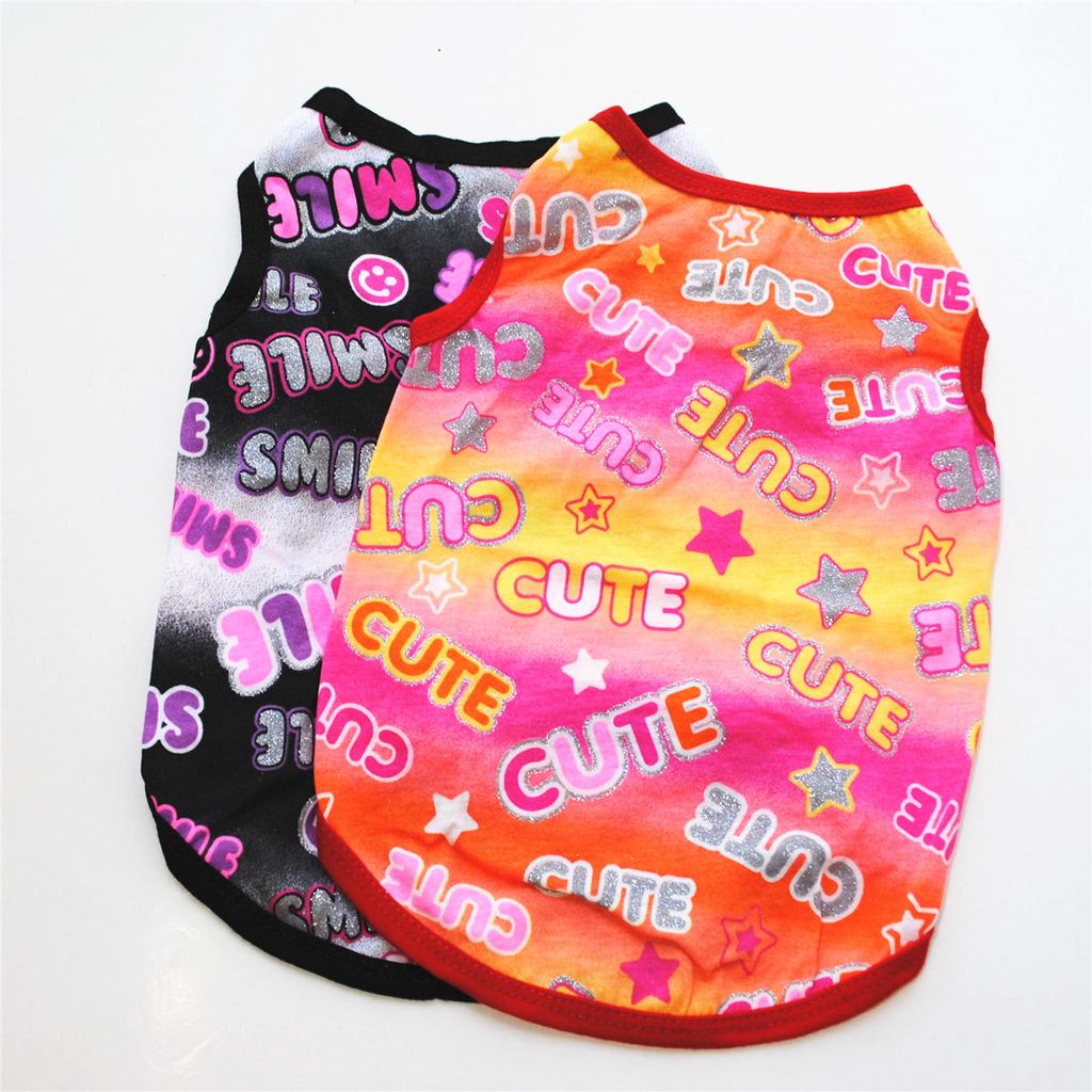 Одежда для собак, одежда для домашних животных, летняя жилетка, газовая юбка, для маленьких собак