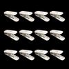 12Pcs PP Clothes Washing Clips Household Clothing Coat Hat Socks Pegs Sealing Pins Traceless Windproof Clips Hang Clamps