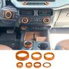 Для Ford Maverick 2022 2023 2024 Аксессуары для интерьера Декор Кондиционер AC 4WD Запуск/Остановка двигателя Фара Громкость Радио Переключатель Управления Крышка Ручки